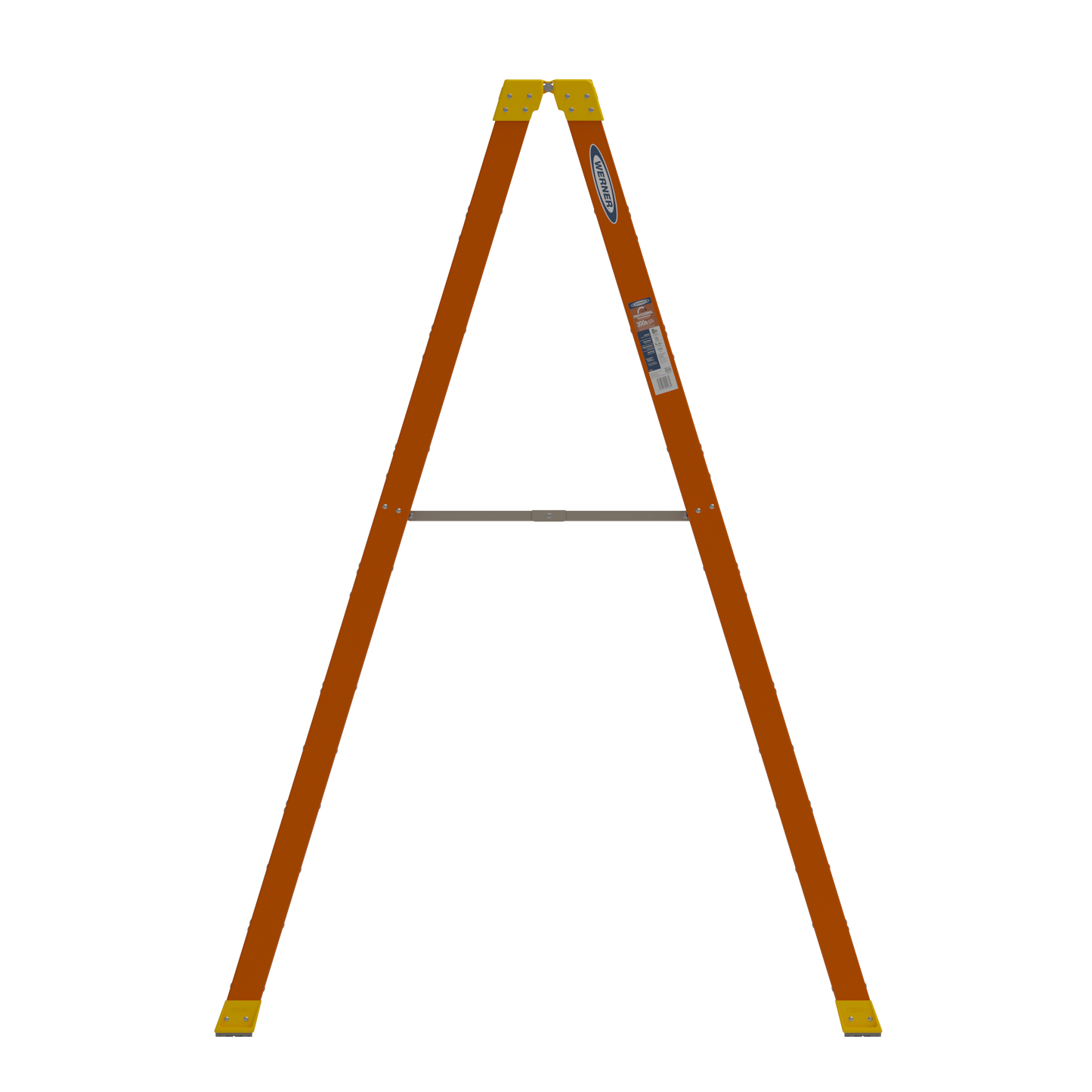 Werner 8 ft. Twin Step Fiberglass Step Ladder