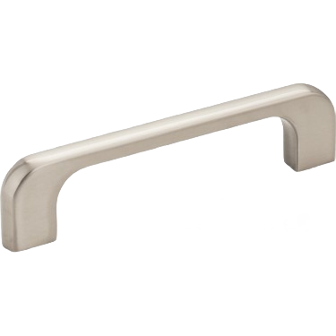 Satin nickel cabinet pull with 96mm hole spacing for furniture accessories and home improvement under $50 collections