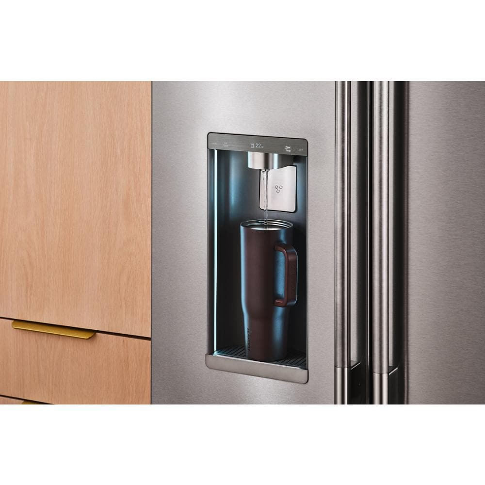 23 Cu. Ft. 36-Inch Counter-Depth French Door Refrigerator with Intelligent Auto Fill and Dual Ice in PrintShield® Stainless Steel