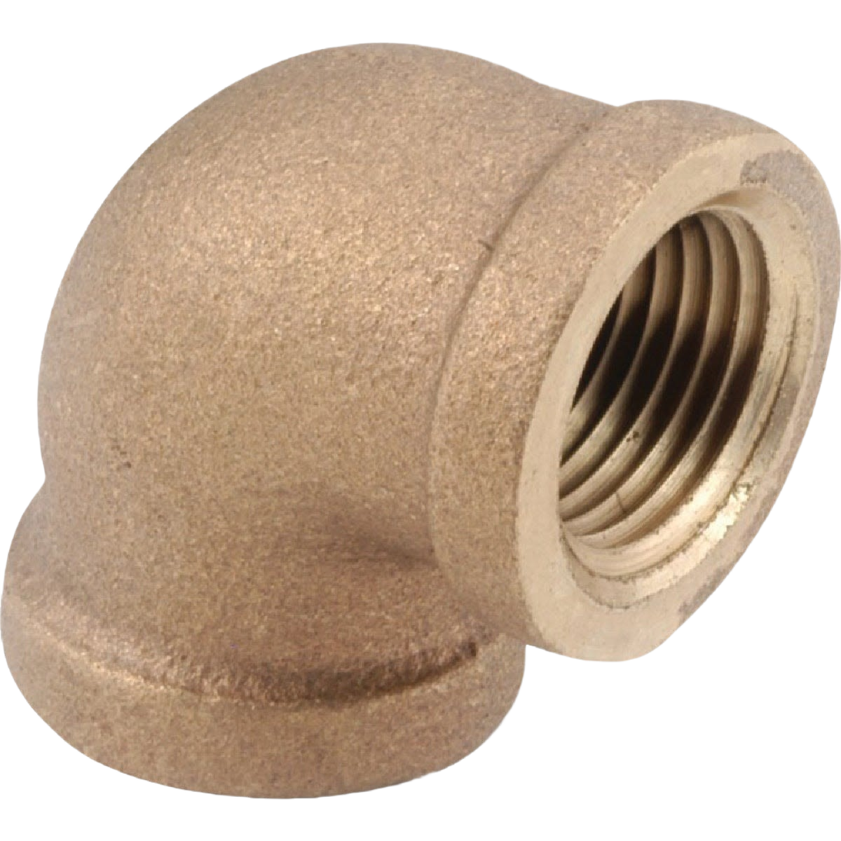 Red brass 1 inch threaded elbow fitting for plumbing and pipes & fittings collections under $50