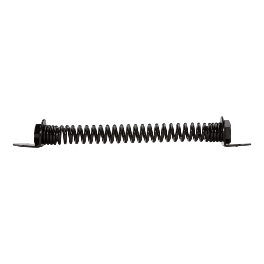 11-inch black cold rolled steel gate spring with mounting brackets for gate hardware and home improvement tools under $50 collection