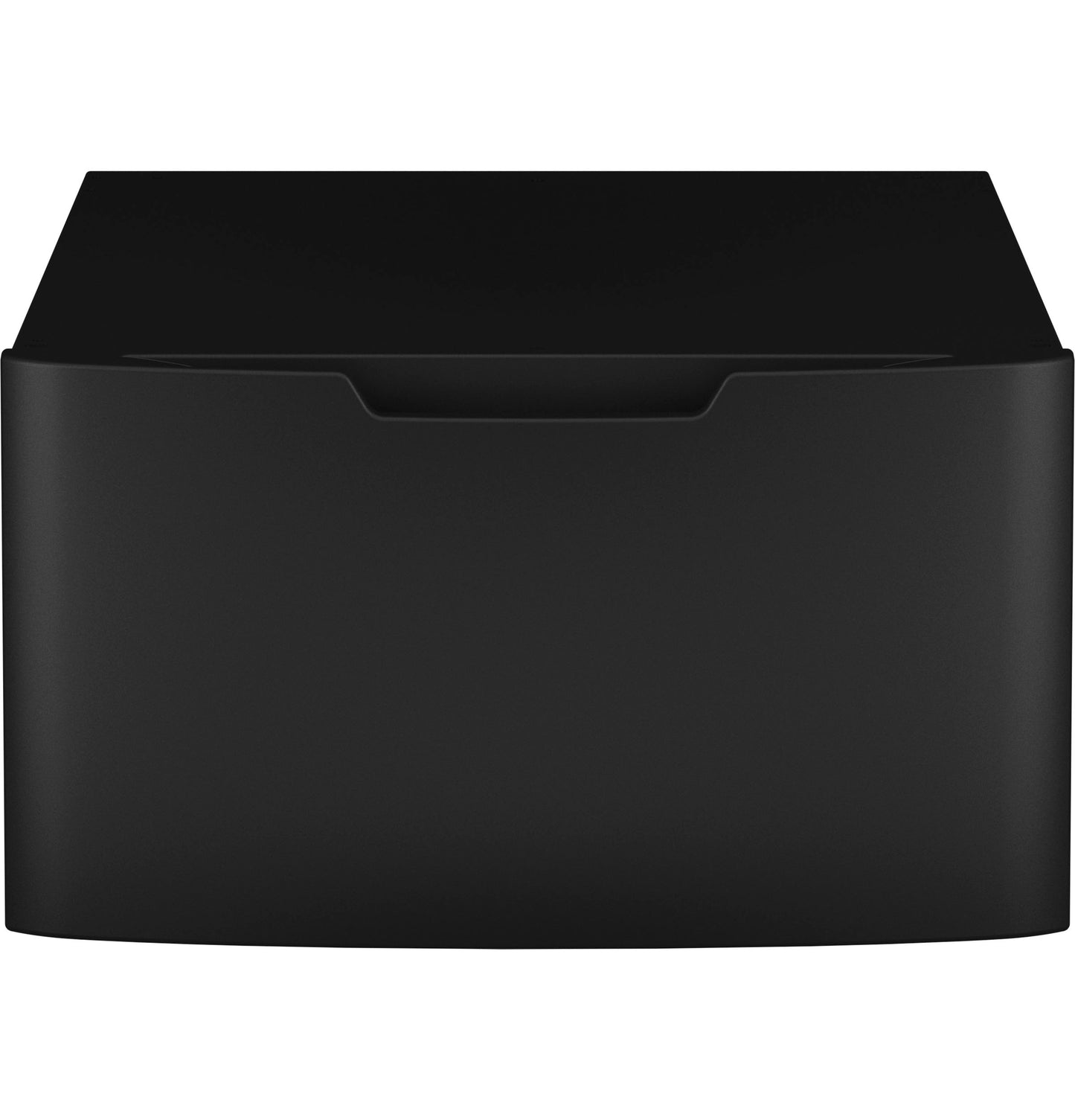 Black laundry pedestal drawer designed for washers or dryers in Appliance Parts & Accessories collection