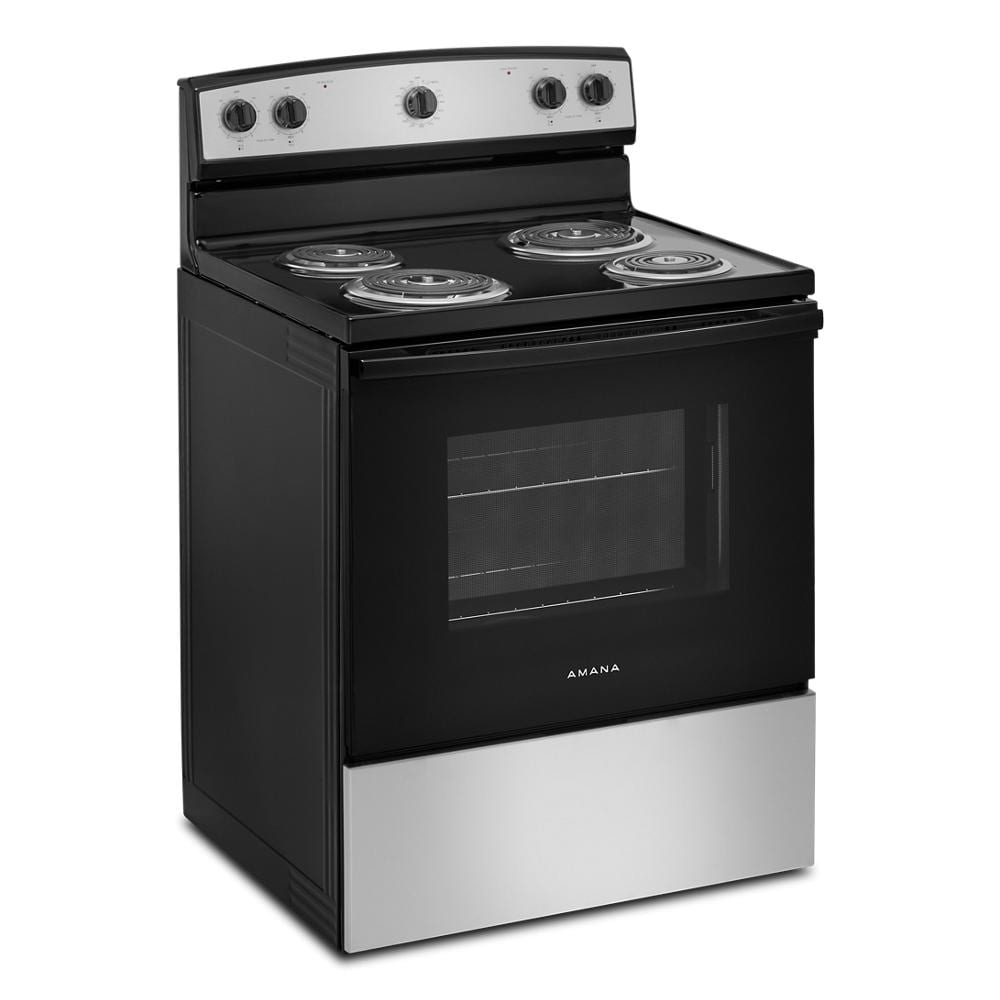 Amana® 30-Inch Electric Range with Extra-Large Oven Window