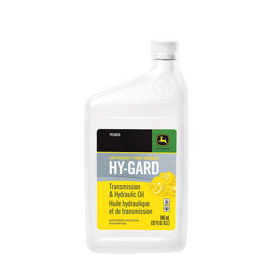John Deere TY22035 Transmission and Hydraulic Oil, Low Viscosity Hy-Gard™ (1 Quart), 2-Pack