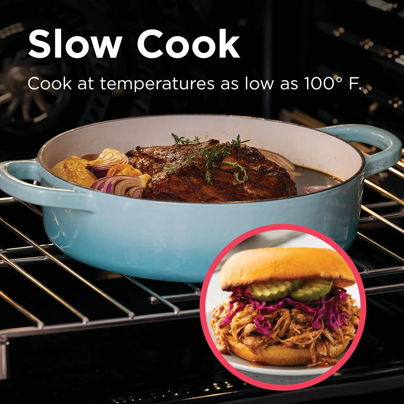 30" Rear Control Gas Range with Air Fry