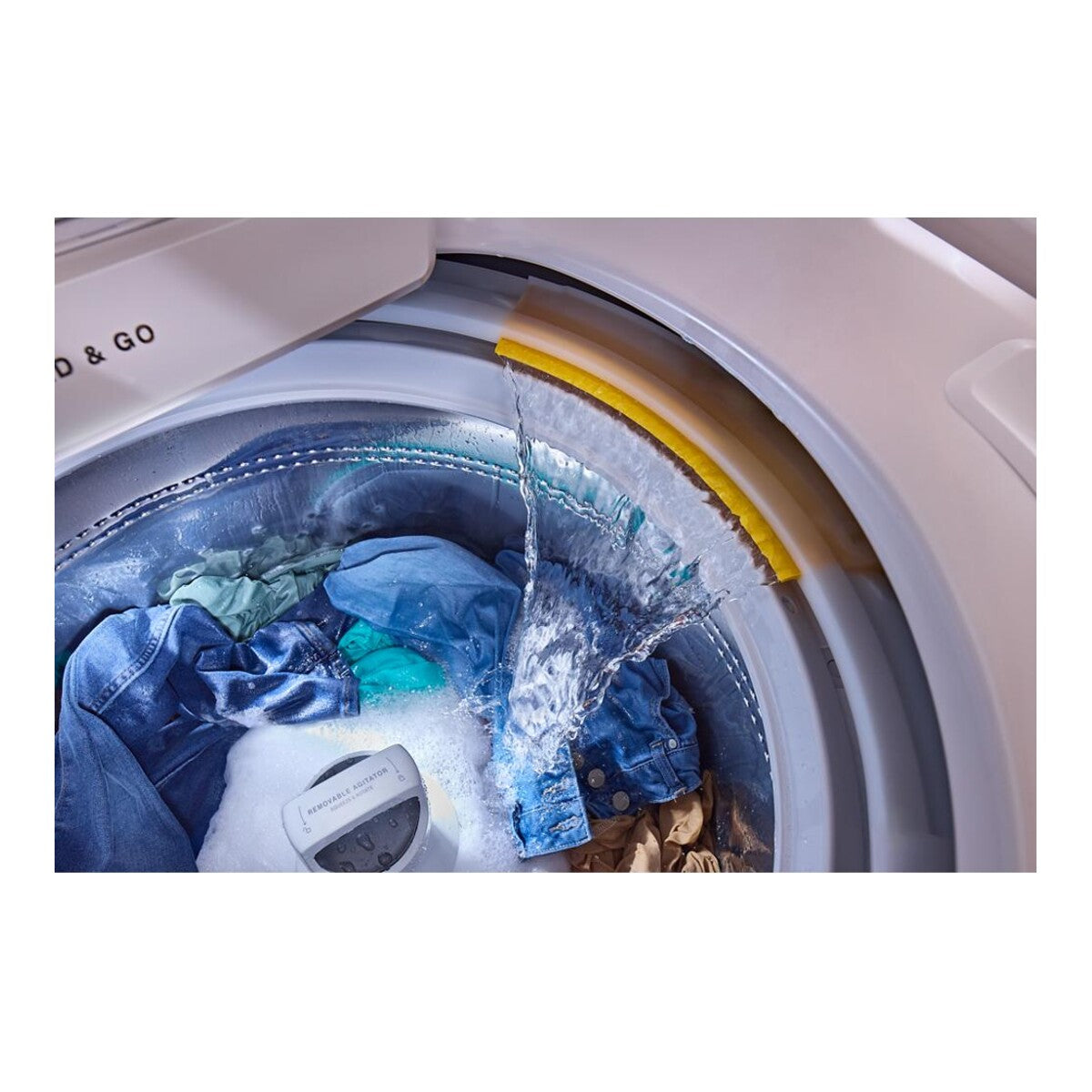 5.2 - 5.3 cu. ft. Smart Top Load Washer with the Removable Agitator