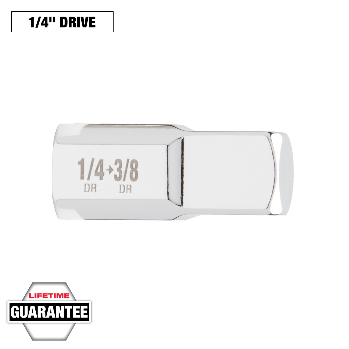 Milwaukee 1/4" Drive 1/4"F X 3/8"M Adapter