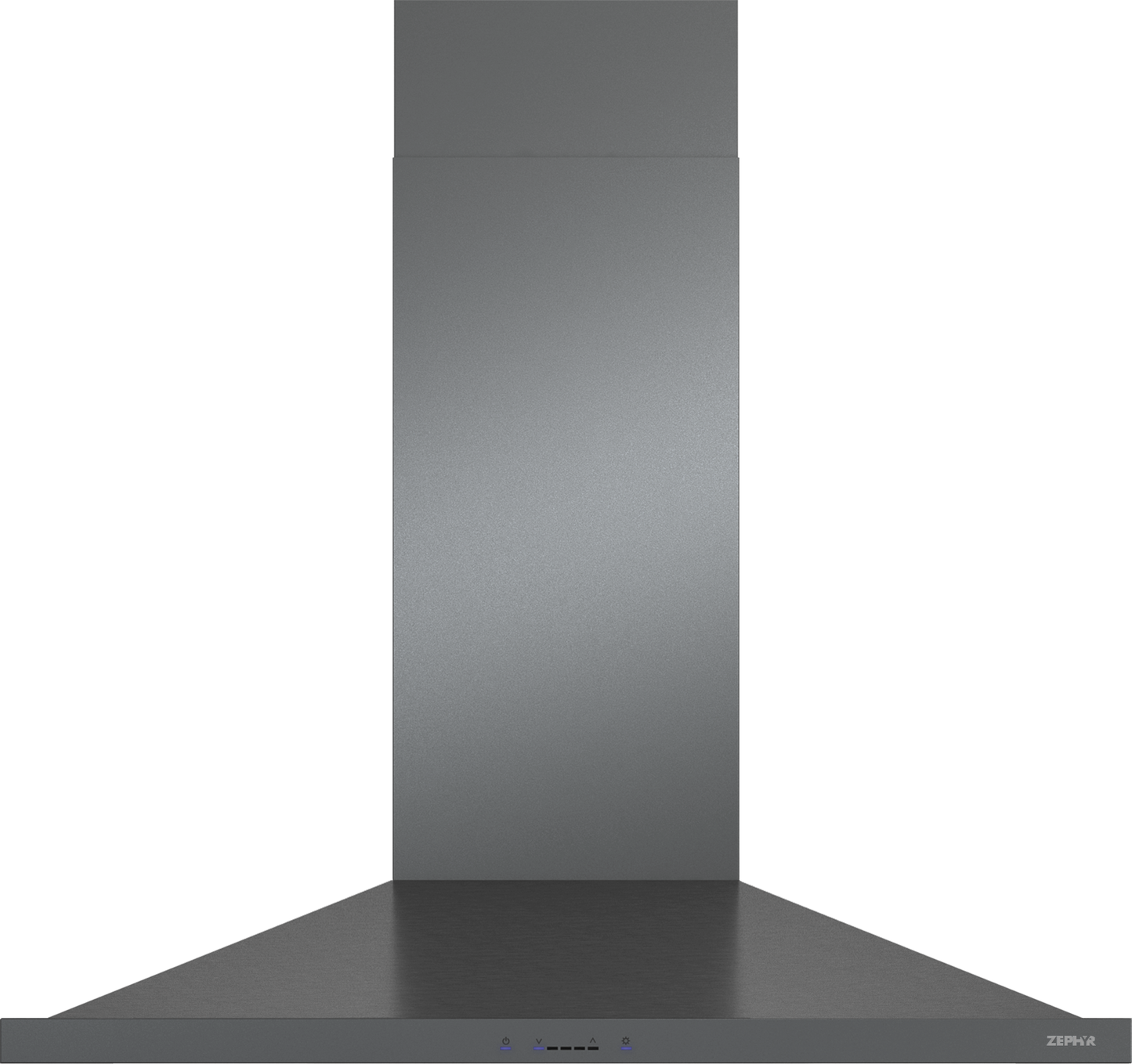 Stainless steel chimney style range hood with LED lighting and sleek design for kitchen ventilation and home improvement