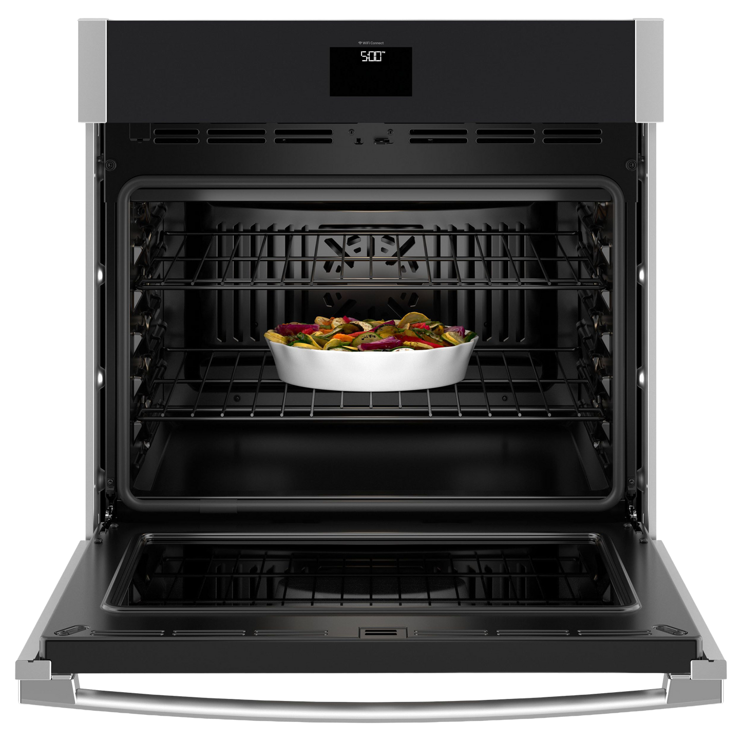 GE® 30" Smart Built-In Self-Clean Convection Single Wall Oven with No Preheat Air Fry