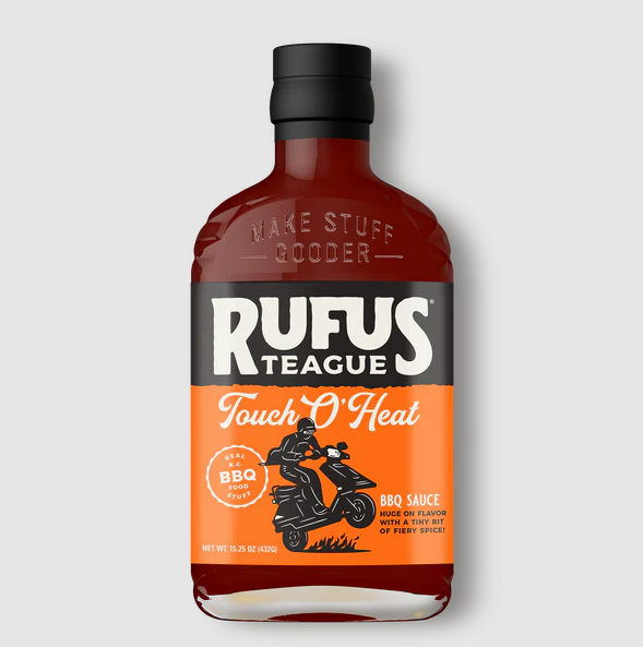 Rufus Teague Touch O' Heat BBQ Sauce – Bold Flavor – Hartville