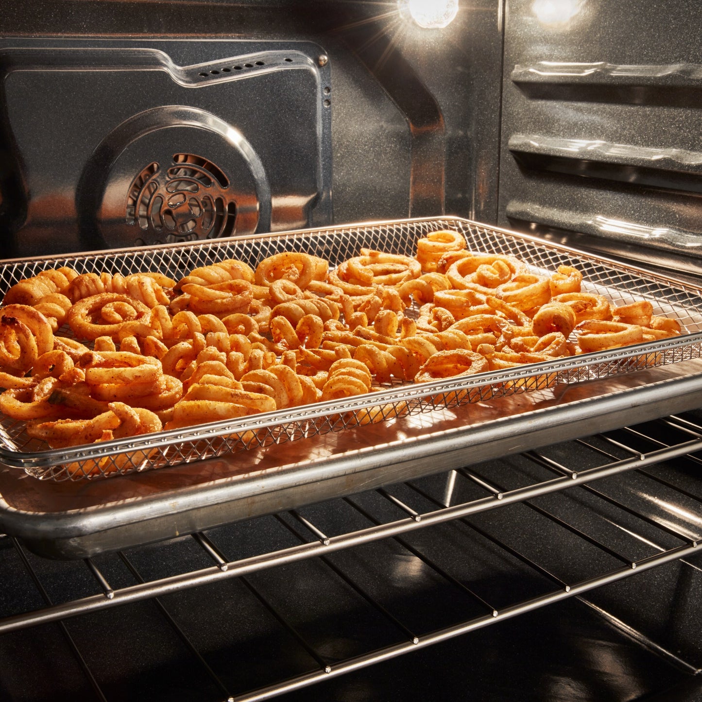 30-inch Energy Star Electric Range with Air Cooking Technology, No Preheat Air Fry and Air Baking and Self Clean
