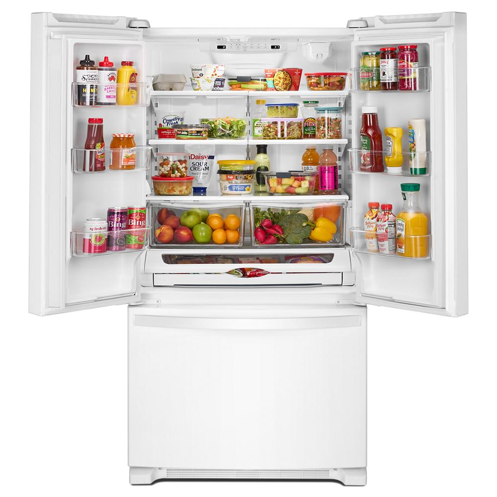 33-inch Wide French Door Refrigerator - 22 cu. ft.