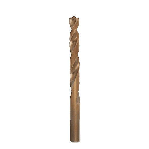 Cobalt drill bit with 3-flat shank designed for durability in power tool accessories and home improvement tasks under $50