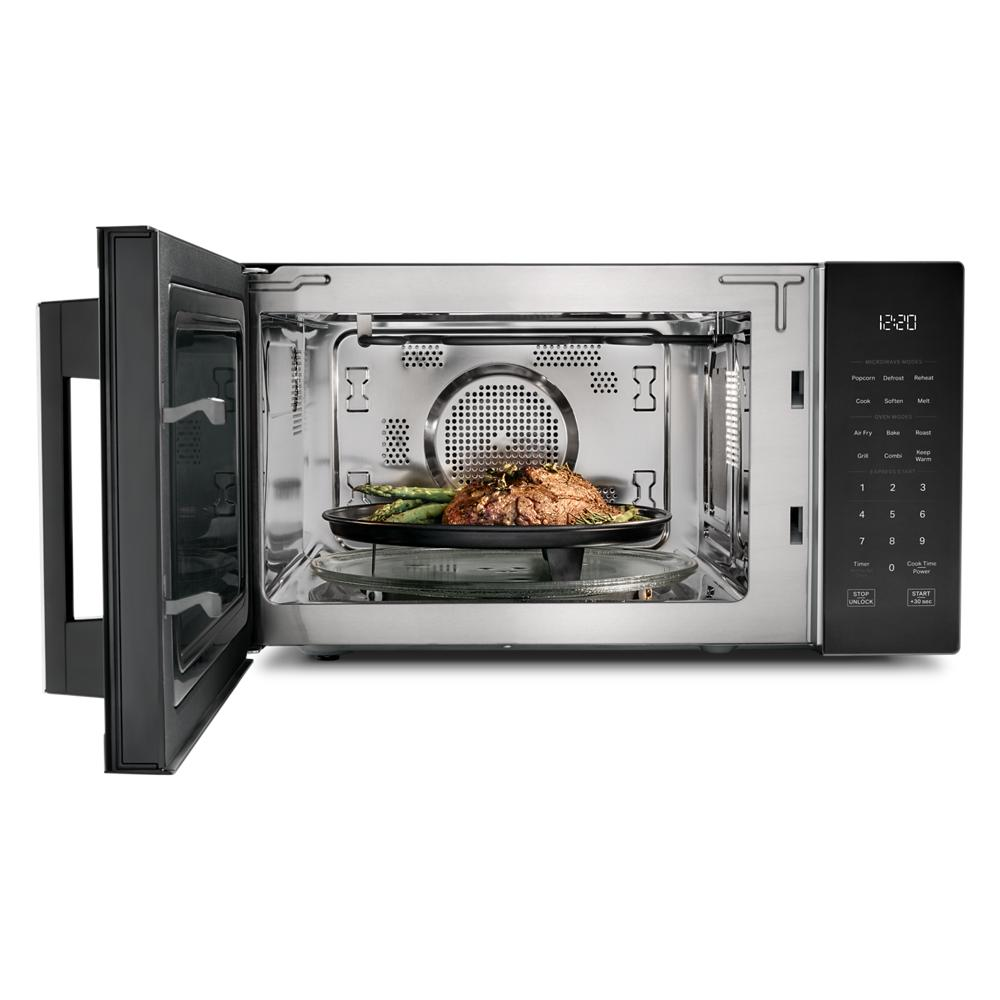 1.0 cu. ft. Black All-In-One Multifunctional Countertop Microwave With Air Fry - 900 watt