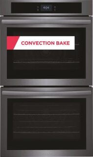 30" Double Electric Wall Oven with Fan Convection