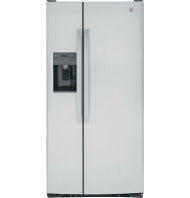 23.0 Cu. Ft. ENERGY STAR side-by-side refrigerator with external water dispenser from Appliances collection