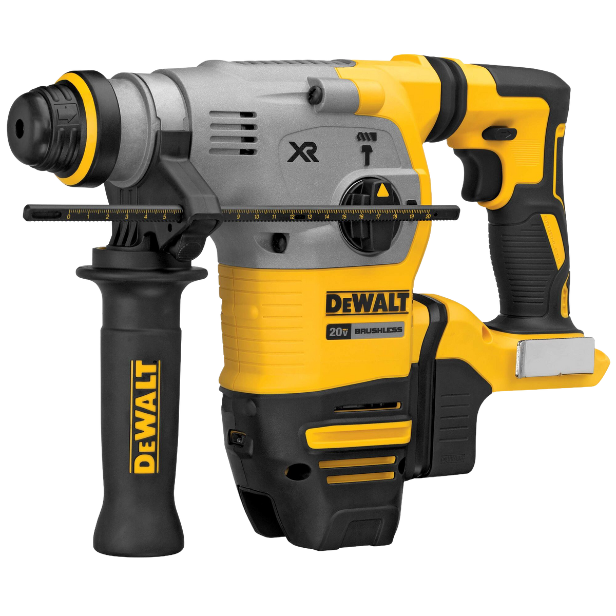 DEWALT 20V MAX* SDS PLUS 1-1/8" Brushless D-Handle Rotary Hammer (Tool Only)