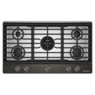 KitchenAid® 36 in. Gas Cooktop with 5 Burners and Integrated Wok Grate
