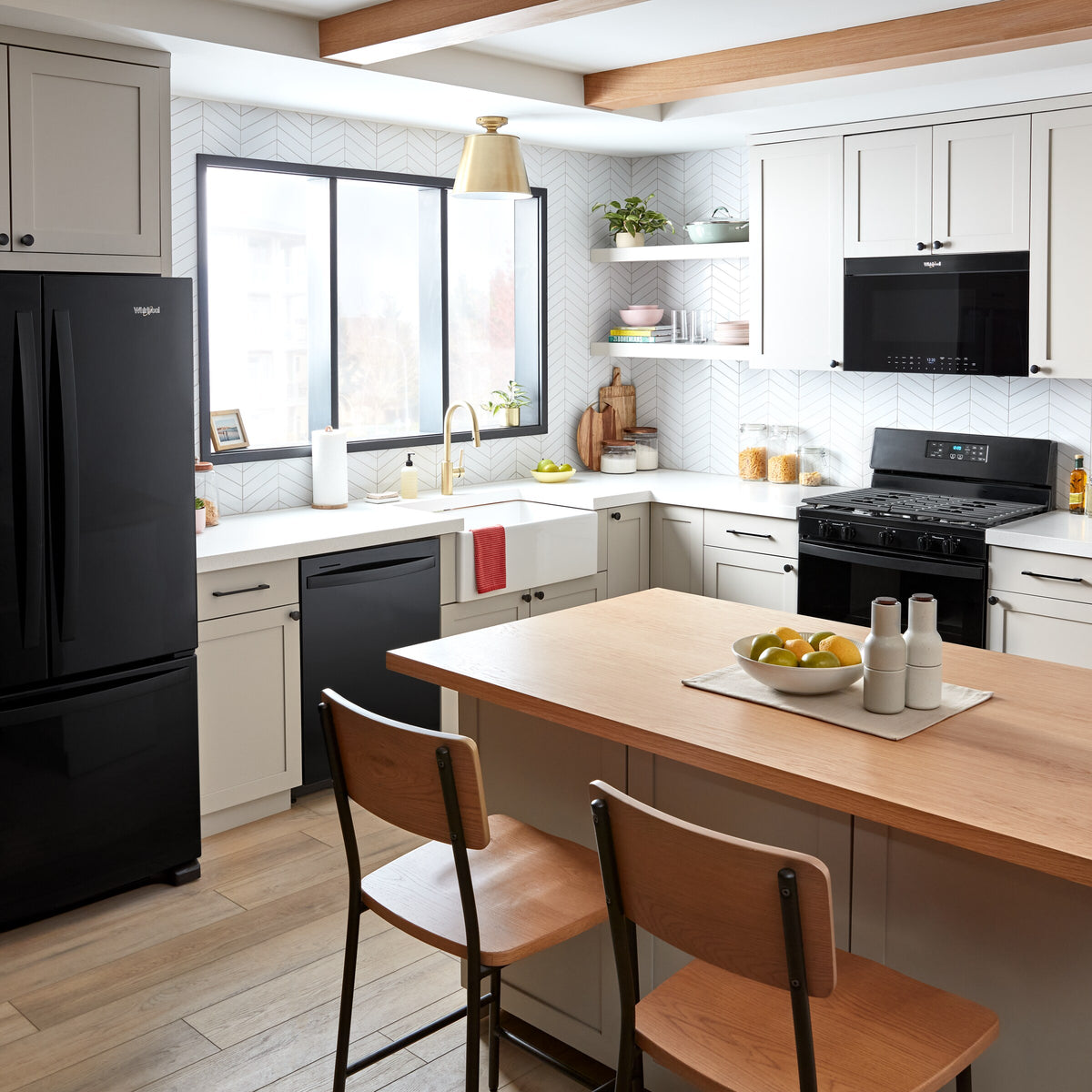 Air Fry Over- the-Range Oven with Flush Built-in Design
