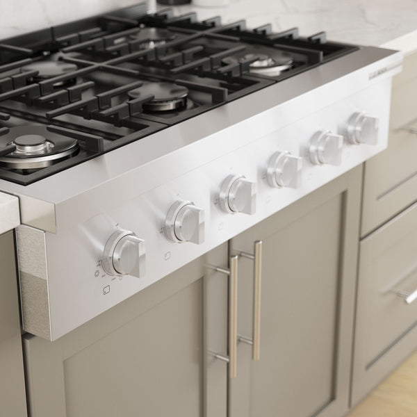 800 Series, Gas Rangetop, 36 ", Stainless steel