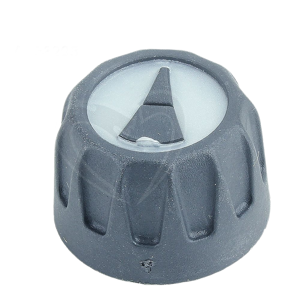 Gray plastic adjustment knob with directional arrow for John Deere parts and accessories under $50 collection