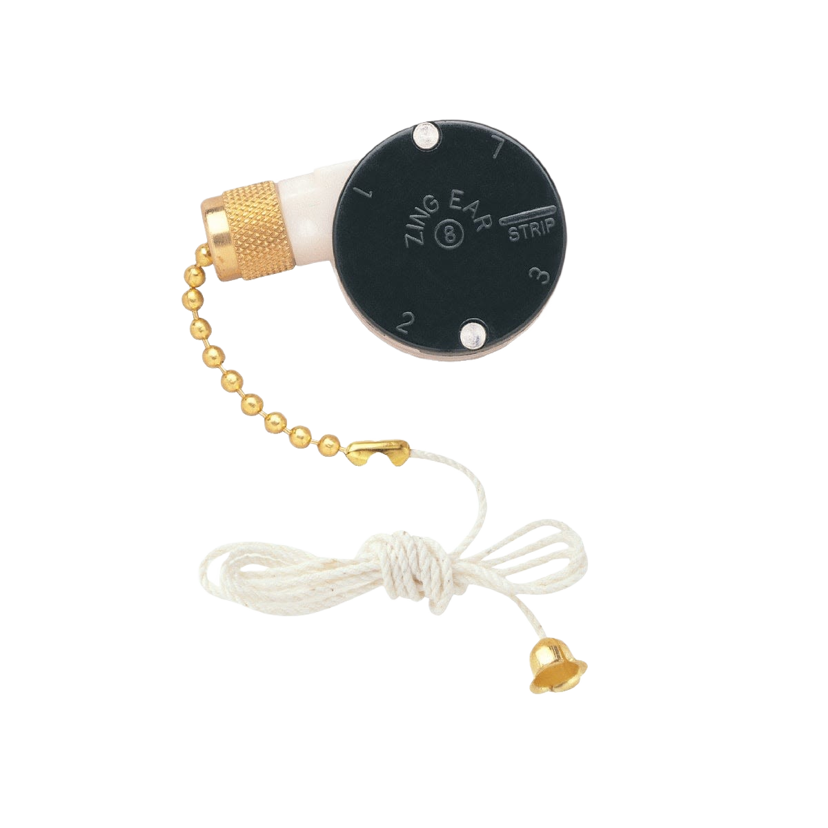 Round 3-speed ceiling fan switch with pull chain control for lighting and ceiling fan parts under $50 collections