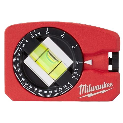 Compact red pocket level with angle finder and magnetic technology for woodworking and measuring tools under 50 dollars collection