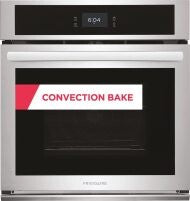 27" Single Electric Wall Oven with Fan Convection