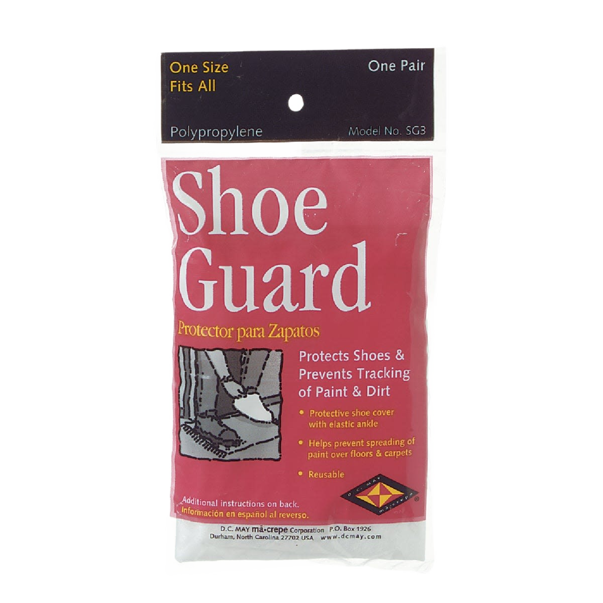Trimaco SuperTuff Shoe Guard Cover made of polypropylene protects shoes from paint and dirt in paint supplies and home improvement collections under $50