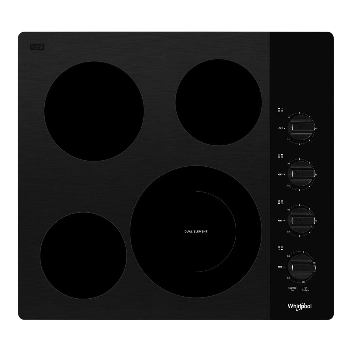 24-inch Compact Electric Ceramic Glass Cooktop