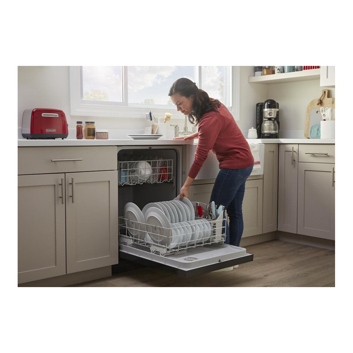 36-inch Wide Side-by-Side Refrigerator with Dual Pad External Ice and Water Dispenser - 25 Cu. Ft.