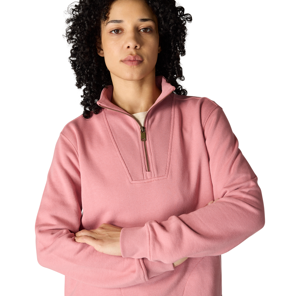 Carhartt Women's TENCEL Fiber Series Relaxed Fit Half-Zip Sweatshirt