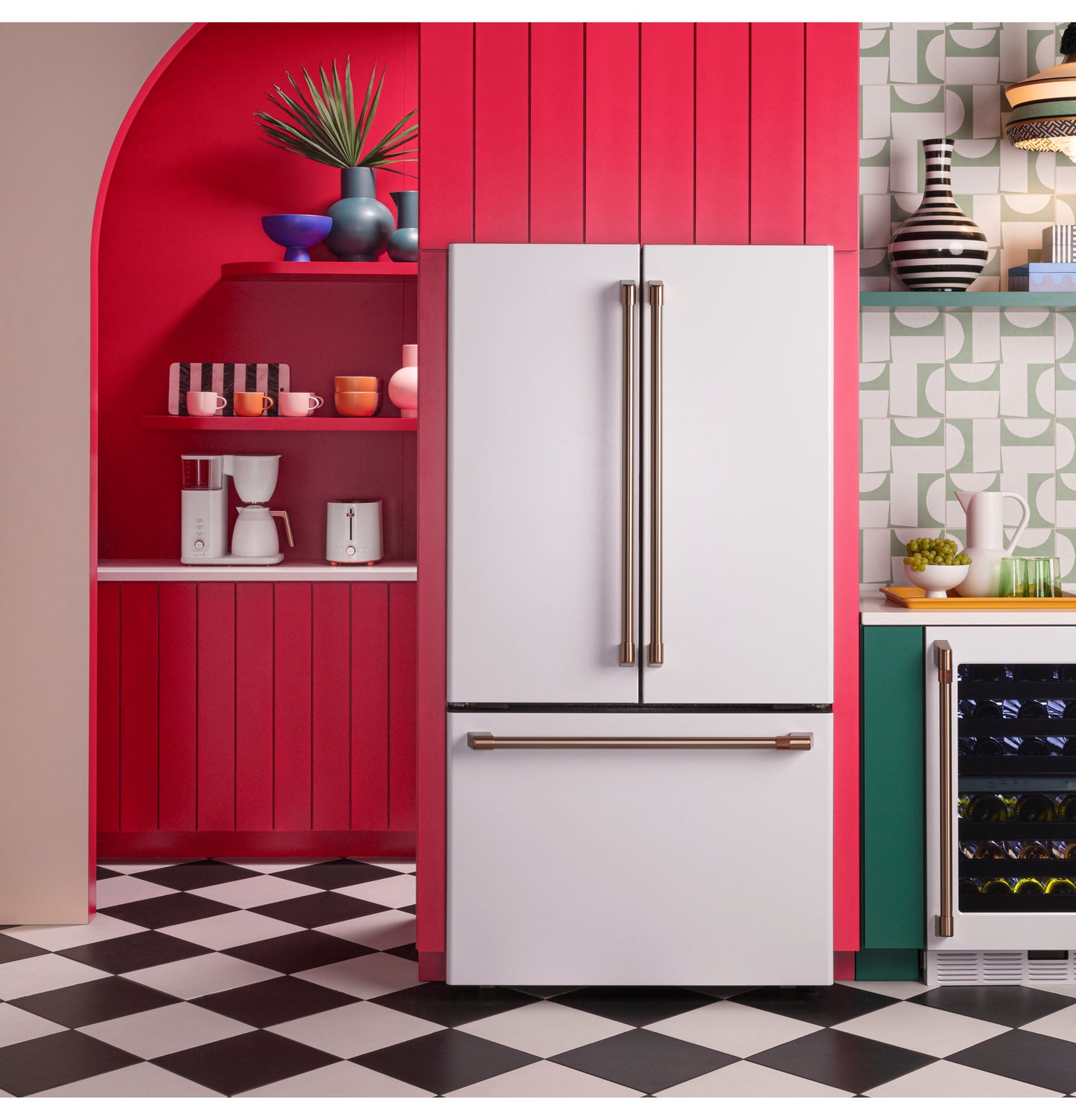 CAFÉ™ 46-Bottle Dual Zone Wine Cooler