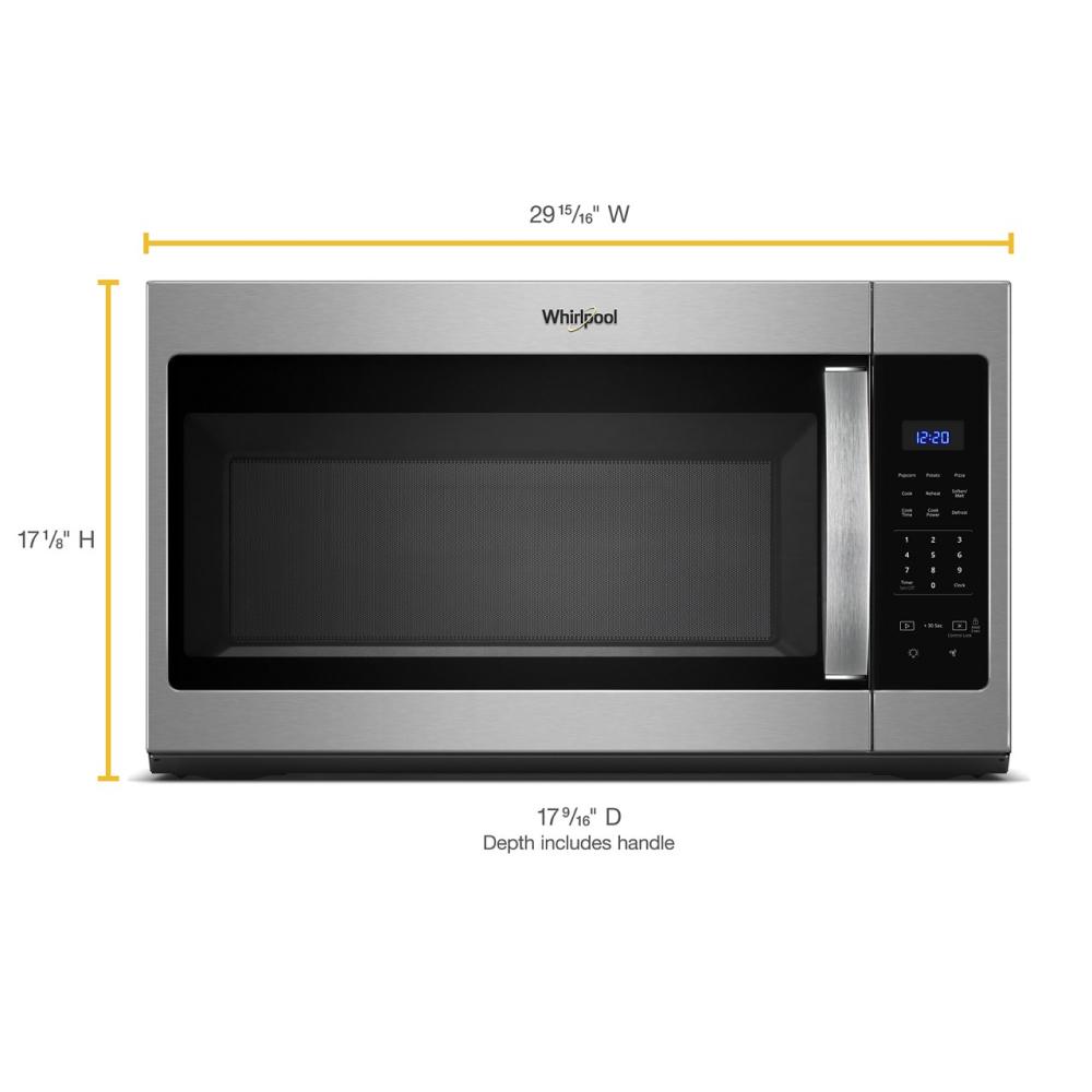 1.7 cu. ft. Microwave Hood Combination with Electronic Touch Controls
