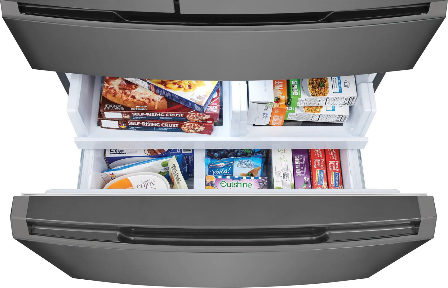 22 Cu. Ft. Counter-Depth 4-Door French Door Refrigerator
