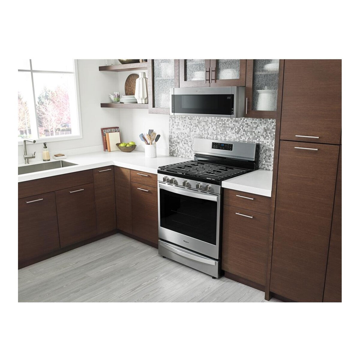 1.1 cu. ft. Low Profile Microwave Hood Combination