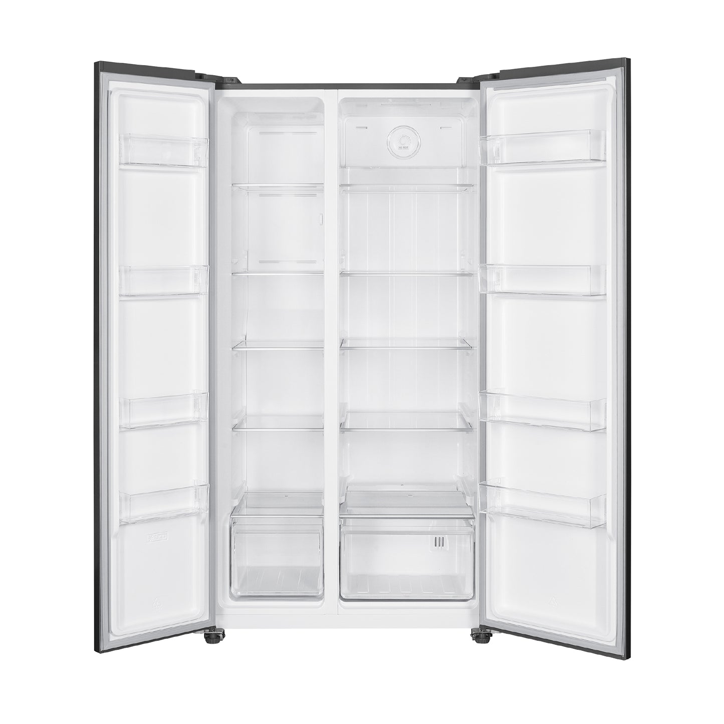 Element Electronics 21.4 cu. ft. Side-by-Side Refrigerator - Stainless Steel (ERX21FDS)