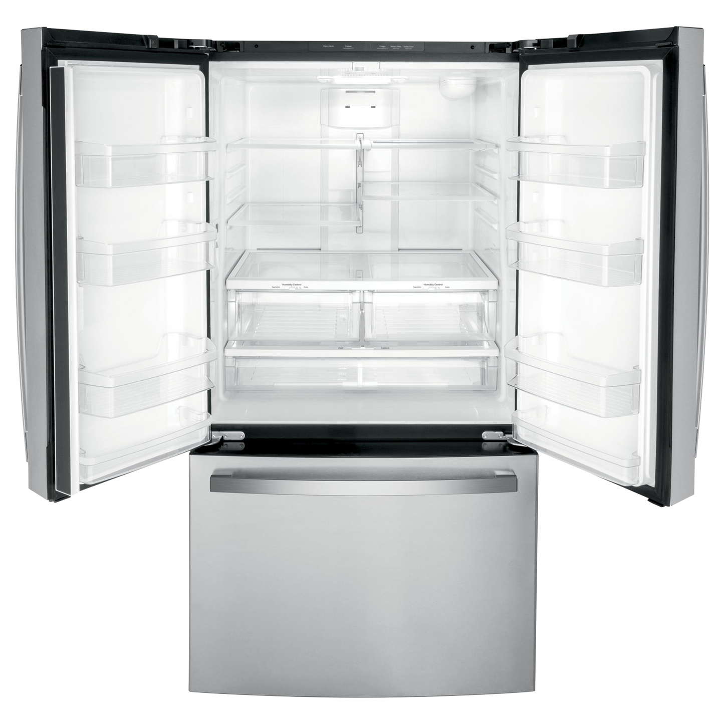GE® ENERGY STAR® 21.9 Cu. Ft. Fingerprint Resistant Counter-Depth French-Door Refrigerator