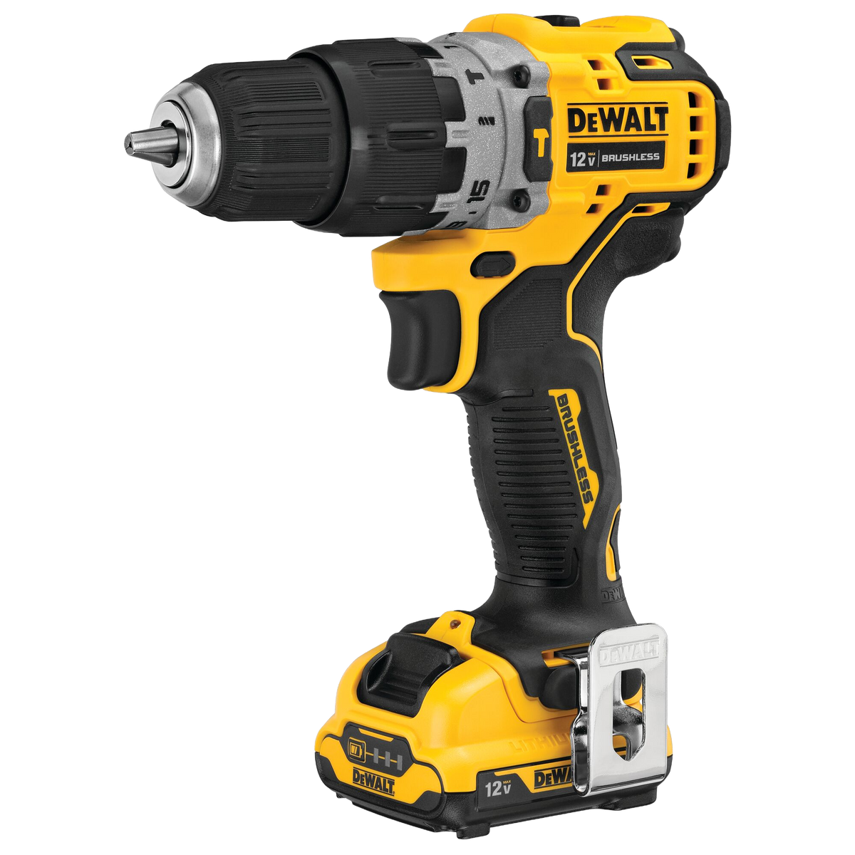 DEWALT 12V MAX* Brushless Cordless 3/8 in. Hammer Drill Kit