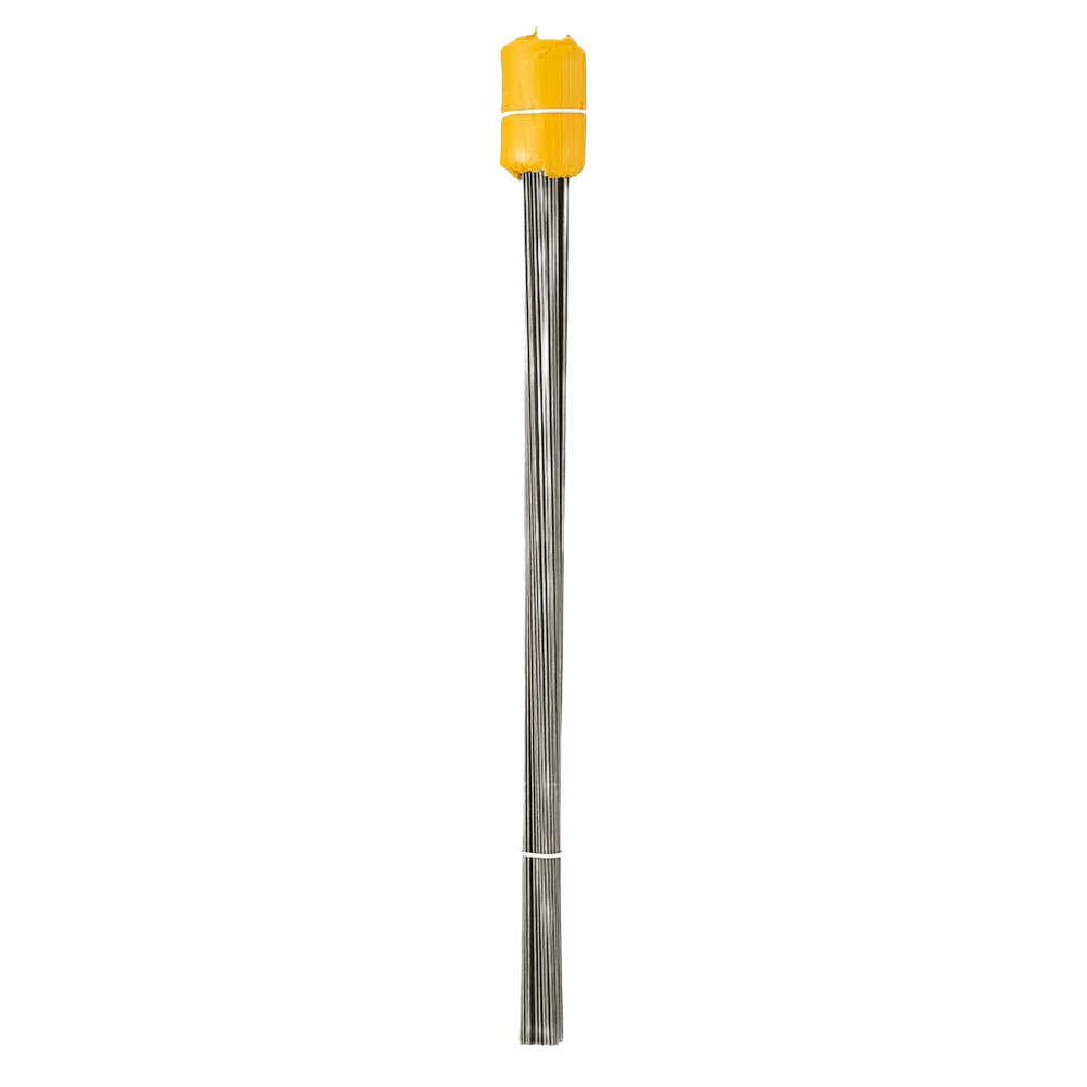 Bundle of fluorescent yellow marker flags with metal wire stakes for woodworking and measuring tools under $50 collection
