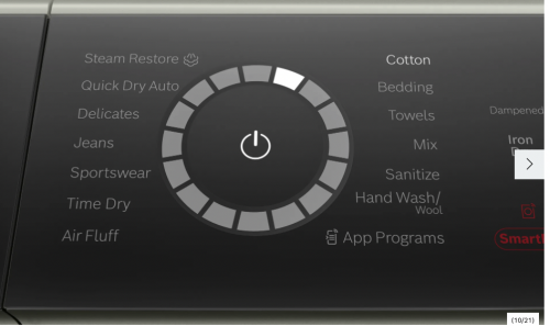 800 Series, Heat Pump Dryer, Pearl Steel