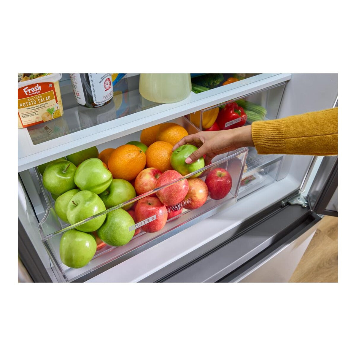 36-inch Wide True Counter Depth 3-Door French Door Refrigerator - 25 cu. ft.