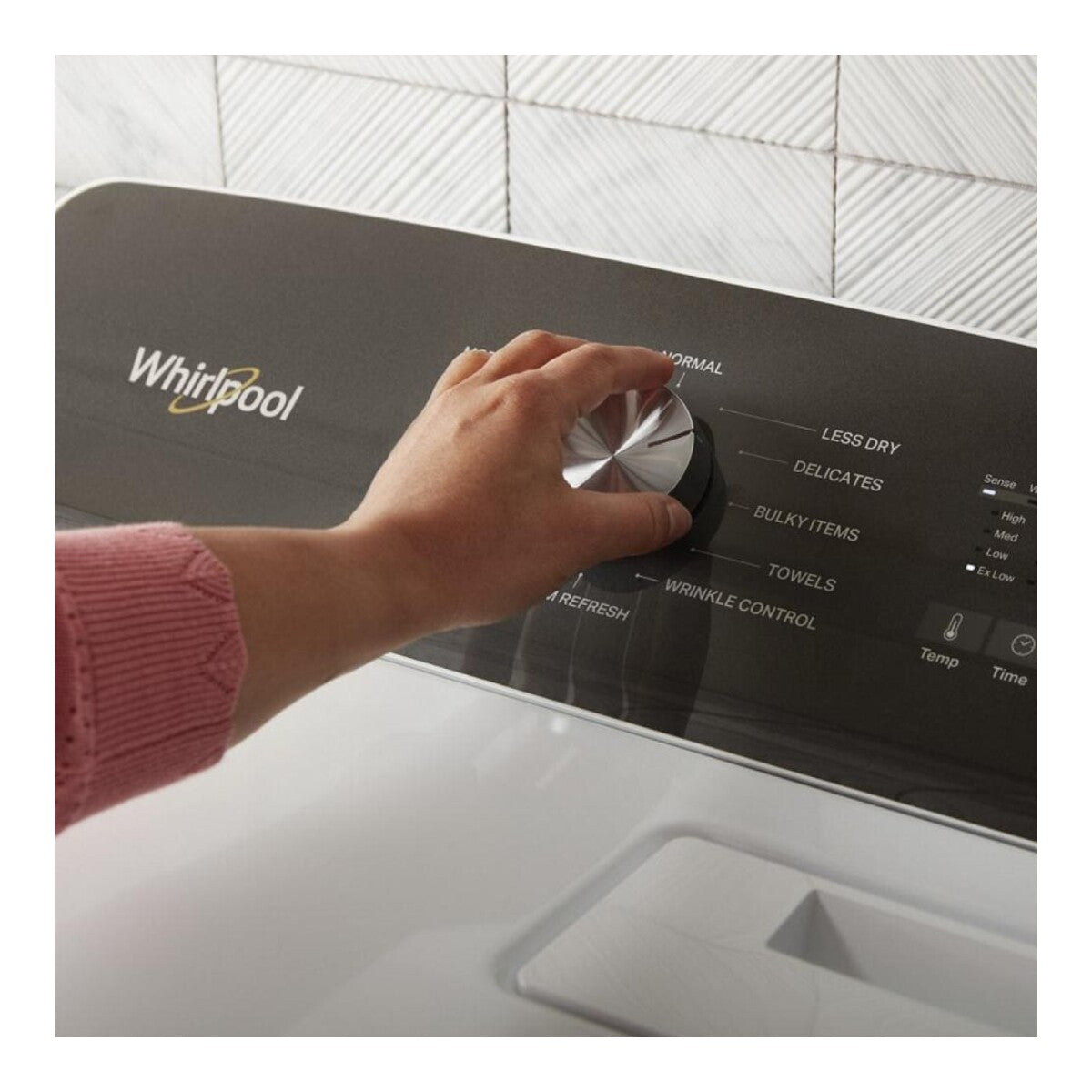 7.0 Cu. Ft. Top Load Gas Moisture Sensing Dryer with Steam