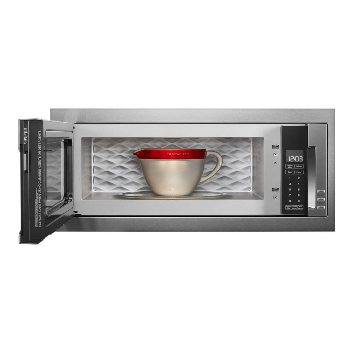 1000 Watt Built-In Low Profile Microwave with Slim Trim Kit