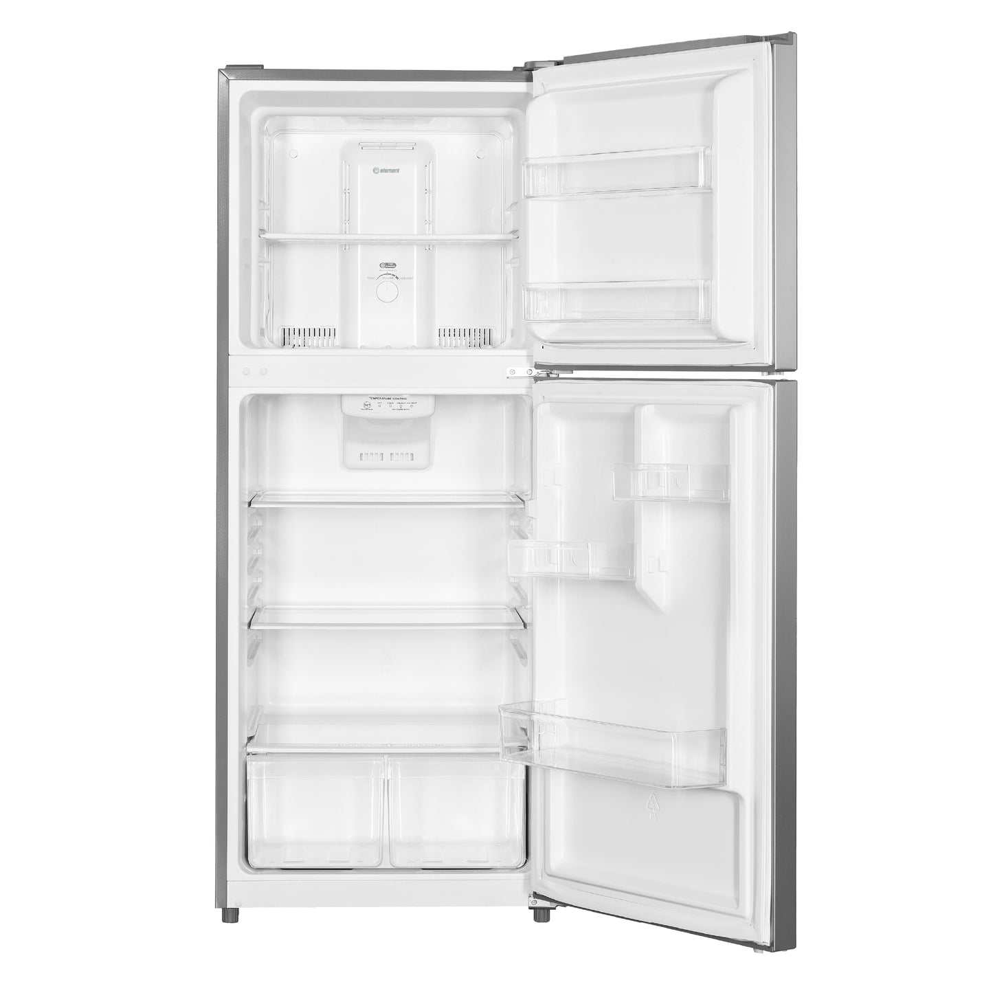 Element Electronics 10.1 cu. ft. Top Freezer Refrigerator - Stainless Steel, ENERGY STAR (ENR10TFGBS)