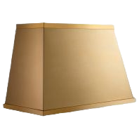 Brass kitchen range hood in designer style for Over the Range Hoods and Appliances collections