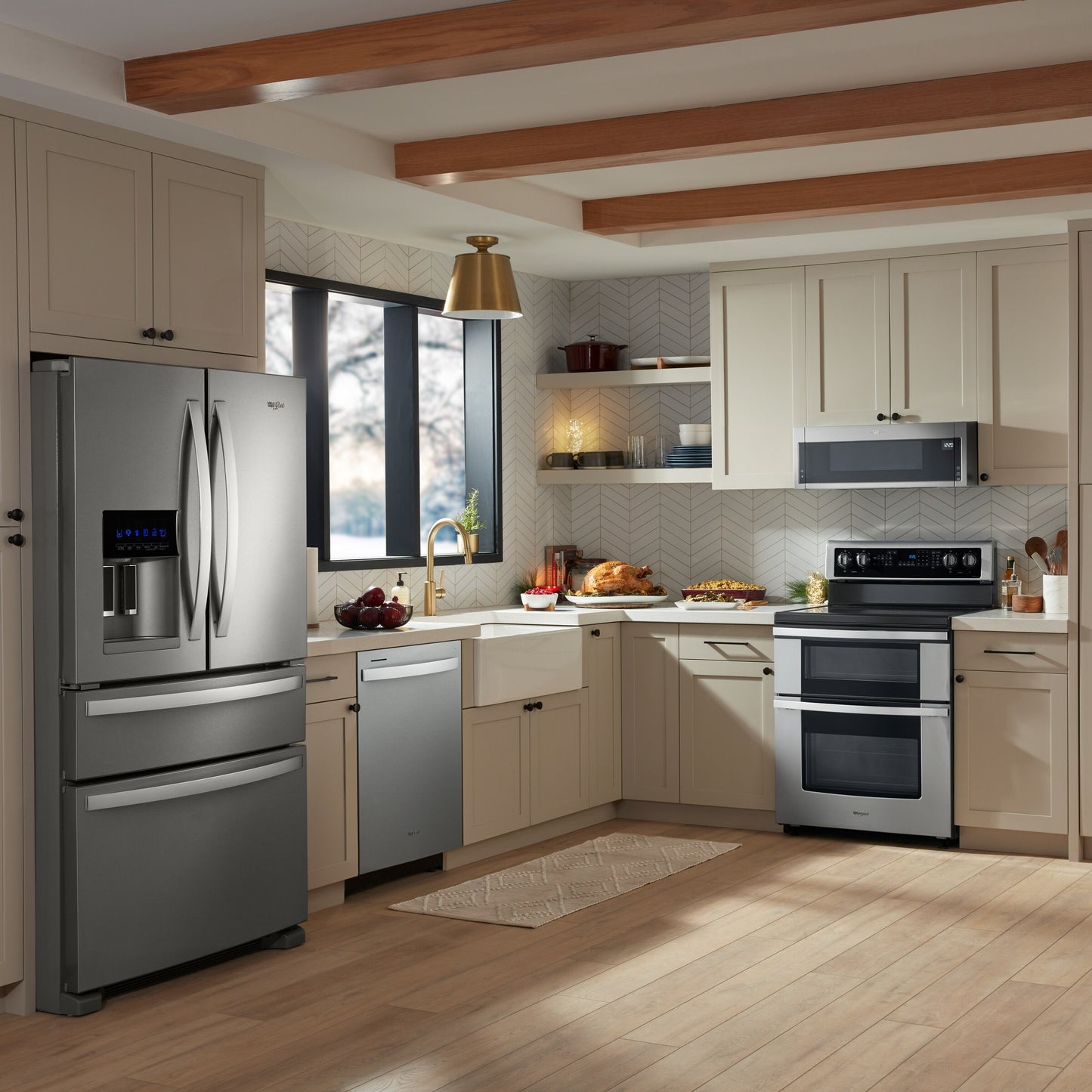 6.7 Cu. Ft. Electric Double Oven Range with True Convection
