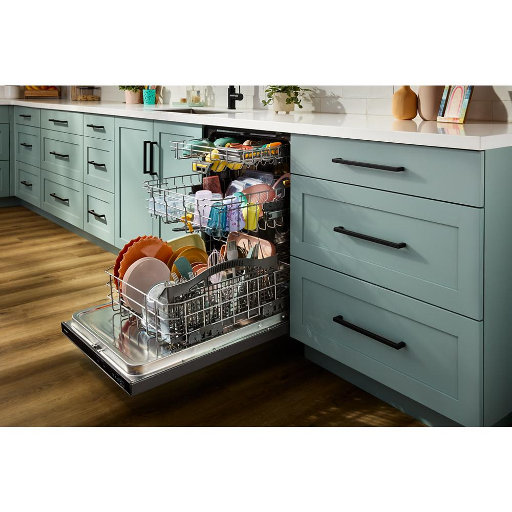 Whirlpool® 24-Inch Top Control Dishwasher with Total Coverage Wash and Auto Open Air Dry in Fingerprint Resistant Stainless Steel