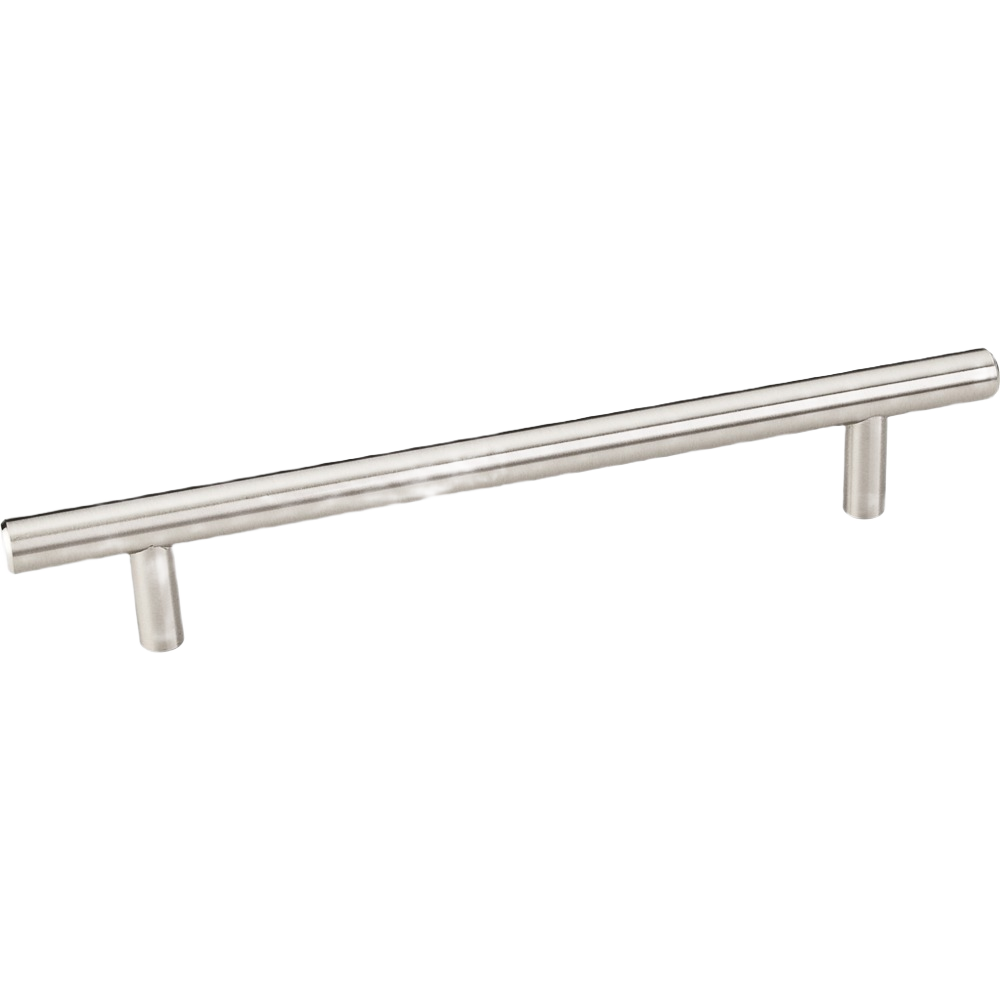 Satin nickel 160mm bar pull handle for cabinets and furniture in hardware and home improvement collections