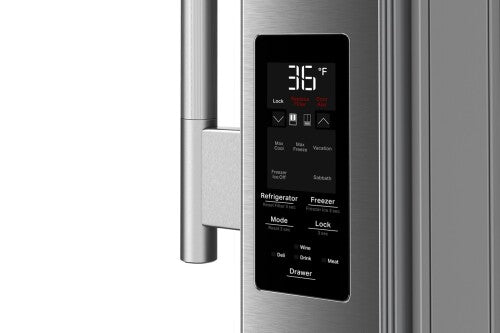 30 cu. ft. French Door Refrigerator with Interior Water and Ice and FreshChill™ Full-Width Refrigerated Drawer
